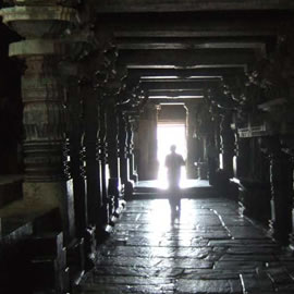 temple silhouette